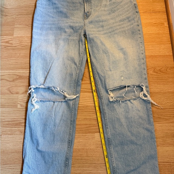 Abercrombie & Fitch Ultra High Rise 90s Straight Jean Size 34 - Picture 6 of 7